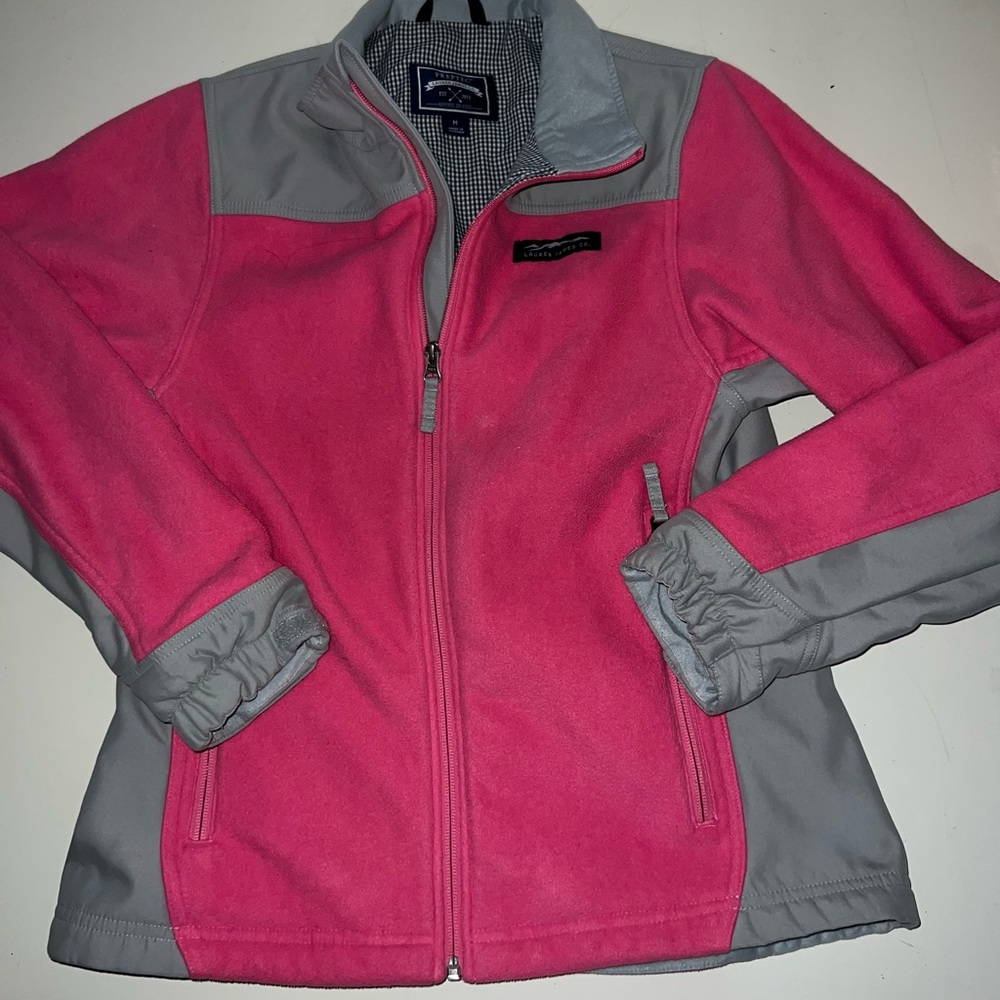 Lauren James fleece jacket-size M-good condition (some piling inside the jacket)